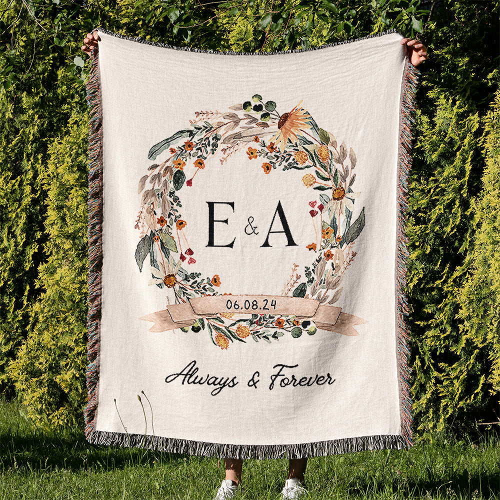 Anniversary Woven Blanket