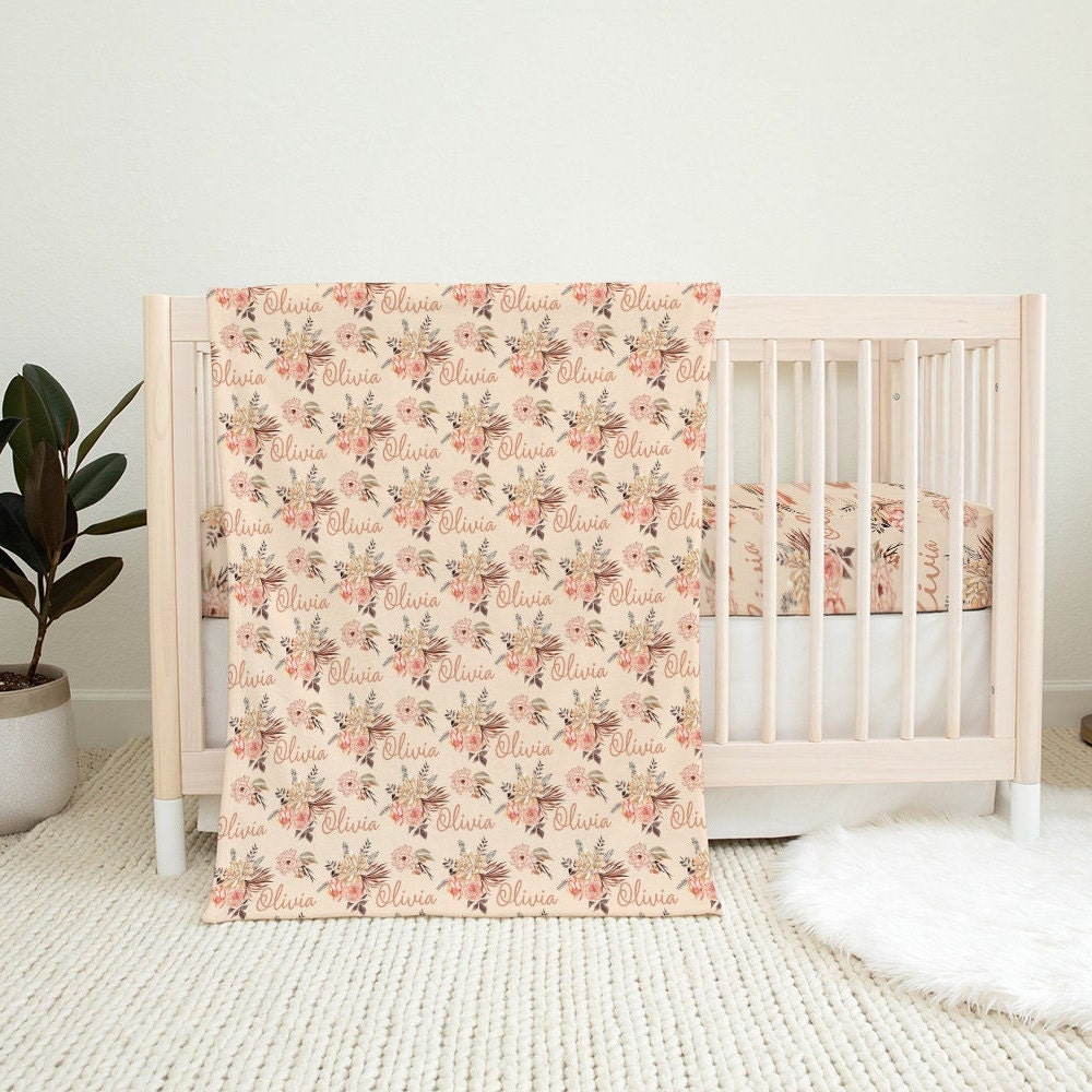 Boho Floral Swaddle
