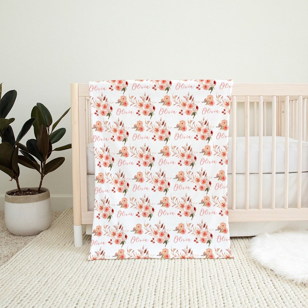 Boho Floral Swaddle