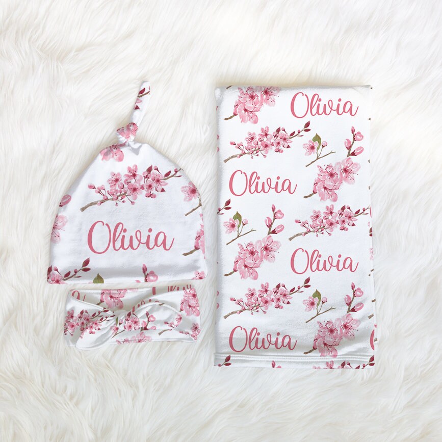 Cherry Blossom Swaddle