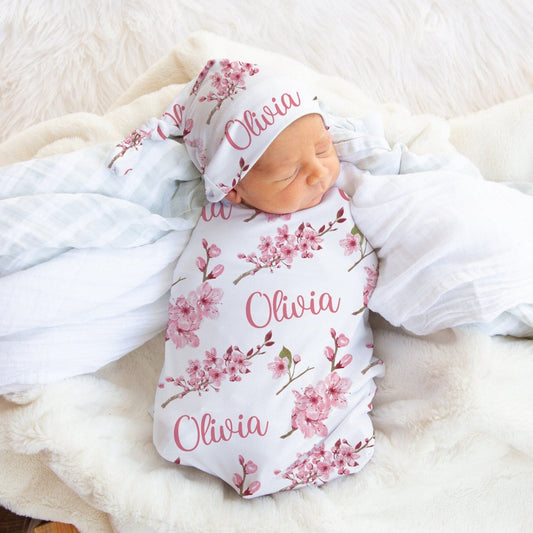 Cherry Blossom Swaddle