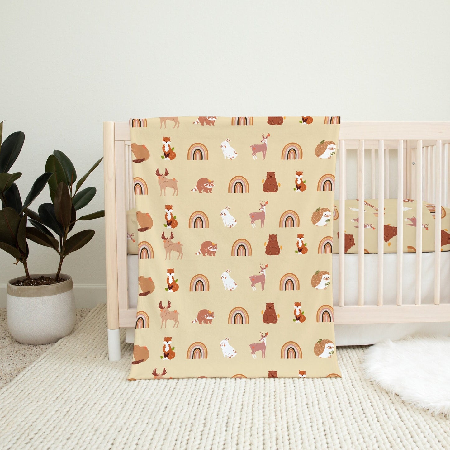 Woodland Boho Swaddle Set