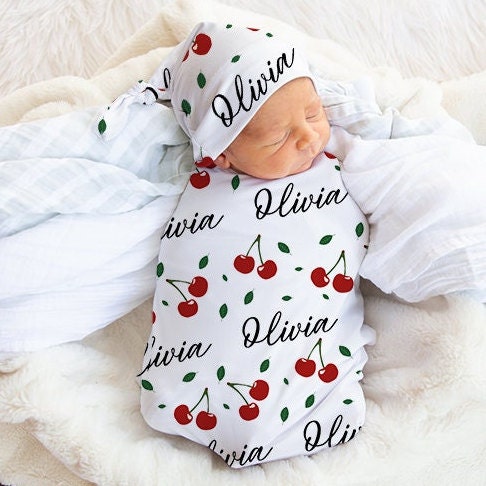 Summer Cherry Swaddle