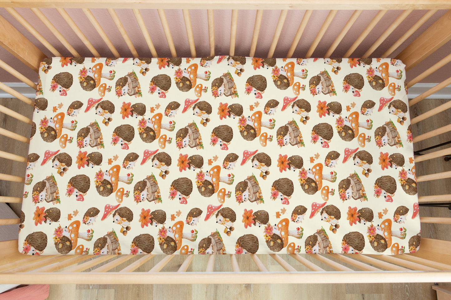 Hedgehog Mushroom Swaddle