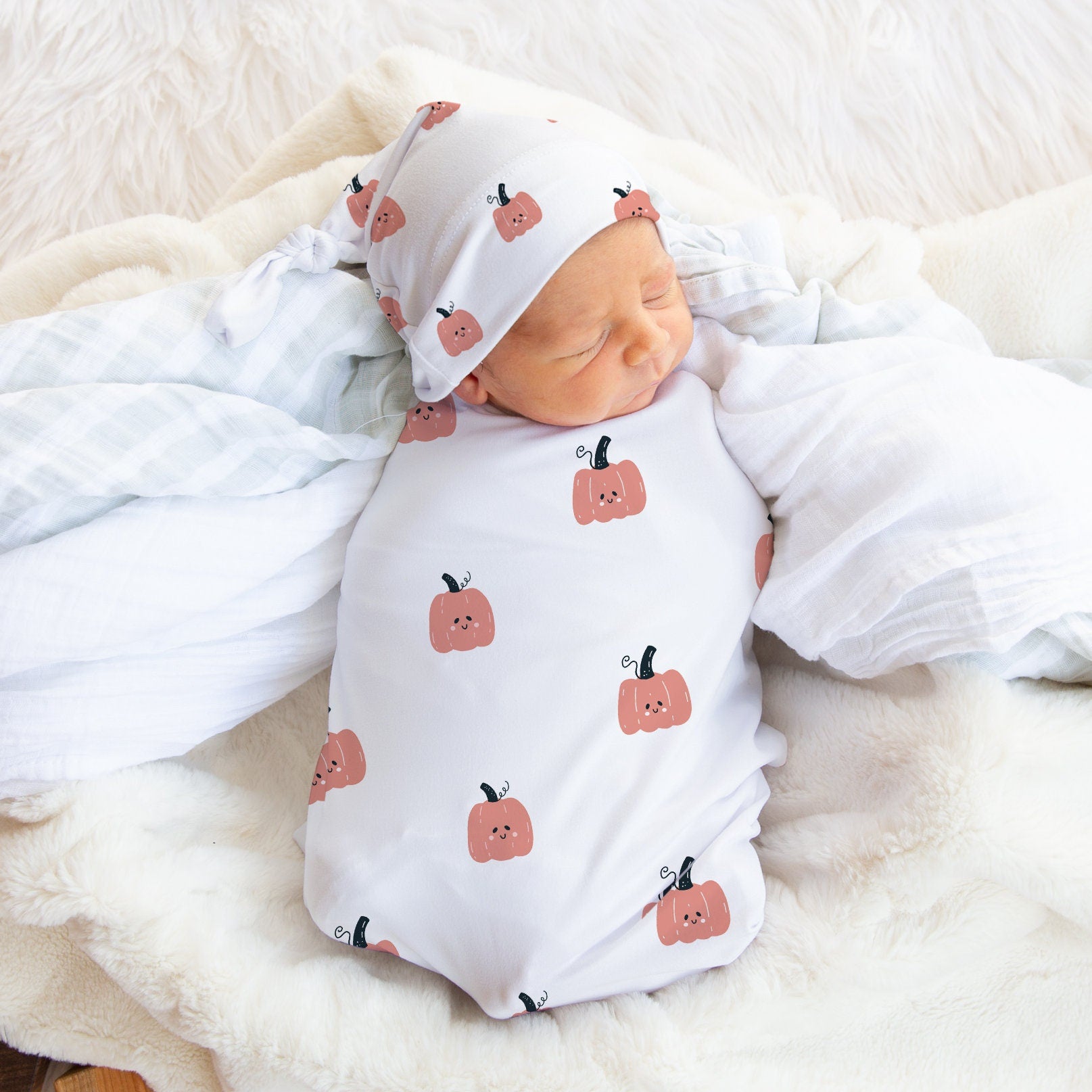 Pumpkin discount swaddle blanket