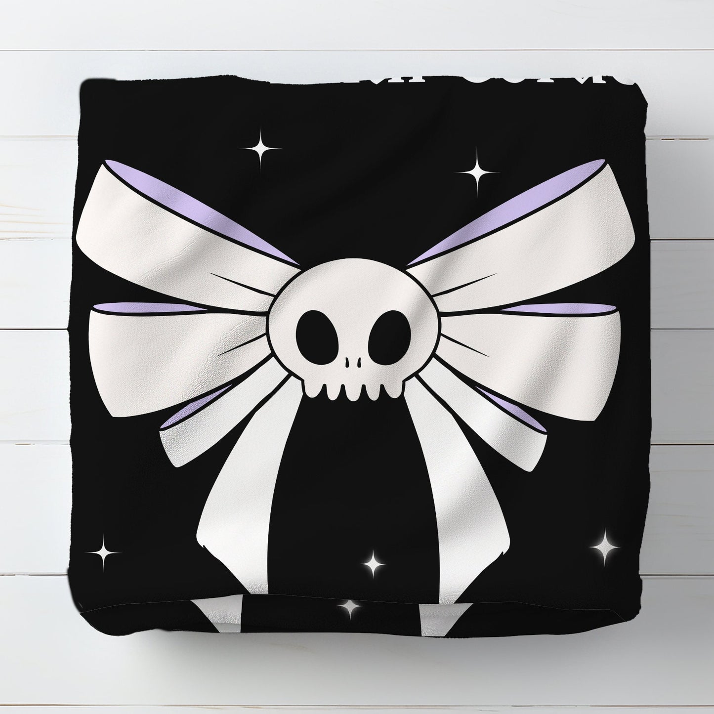 Goth Milestone Blanket Girl, Dark Witchy Baby Month Blanket, Personalized Goth Baby Shower Gift, Halloween Baby Girl Gift