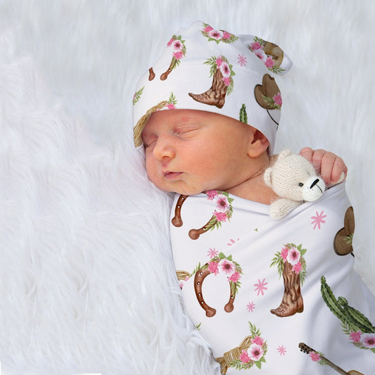 Western Cowgirl Swaddle