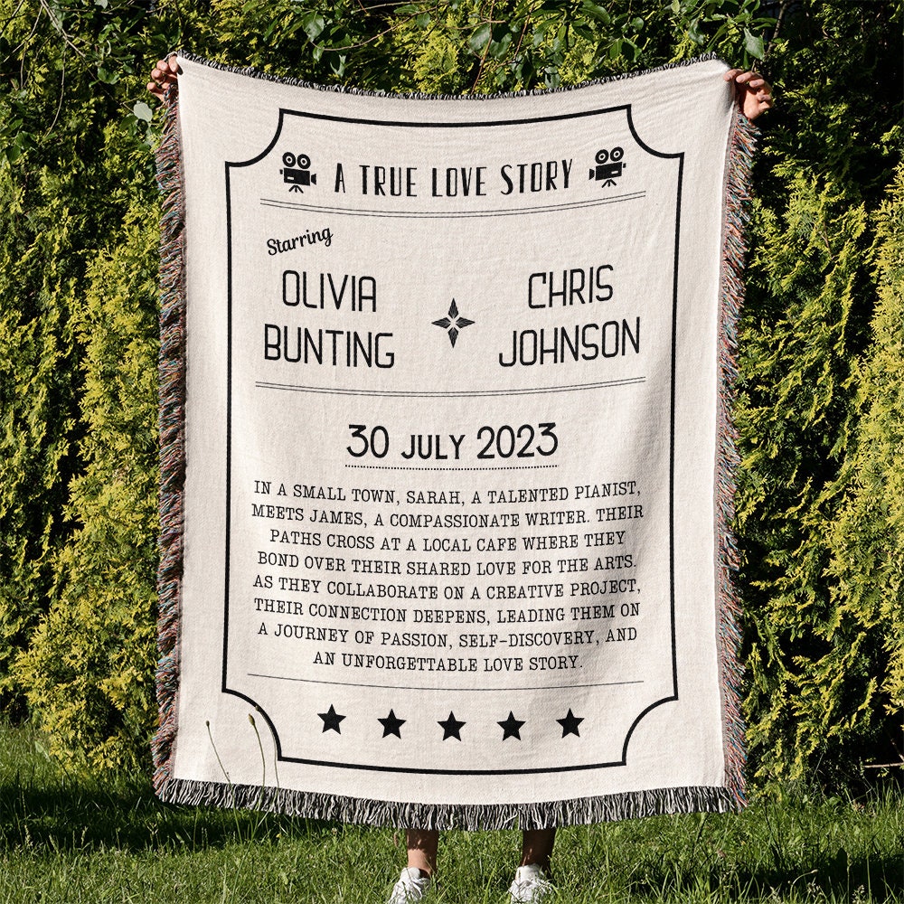 Our Love Story Movie Blanket