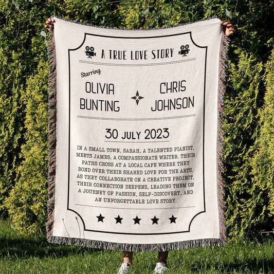 Our Love Story Movie Blanket