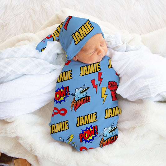 Superhero Dreams Swaddle