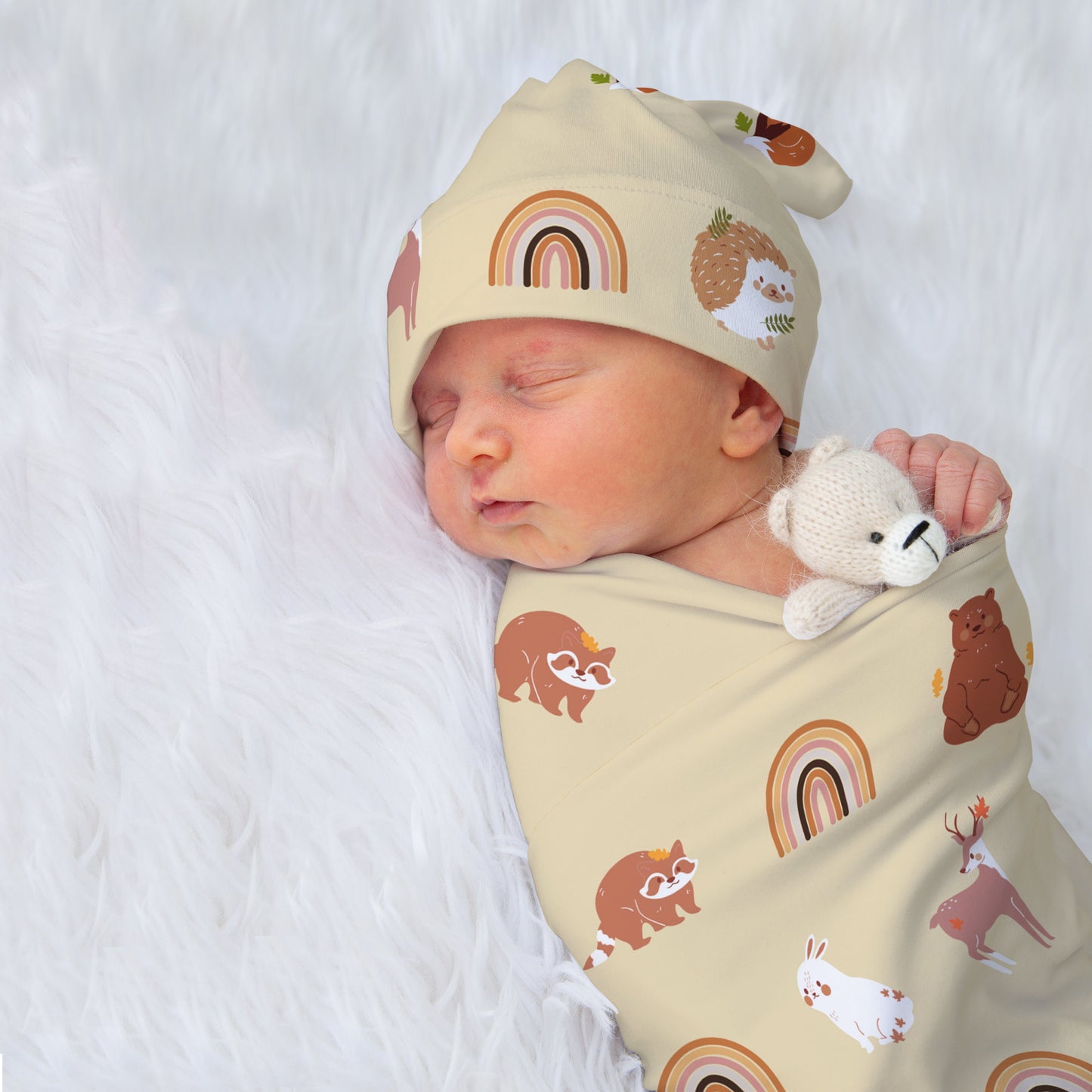 Woodland Boho Swaddle Set