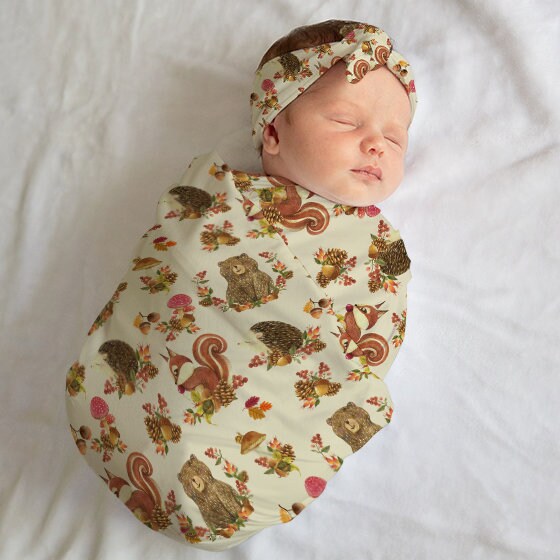 Enchanted Forest Swaddle