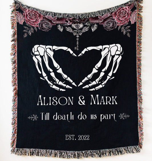 Goth Anniversary Blanket